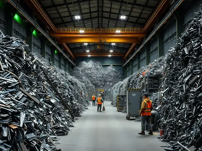 Large industrial metal recycling project