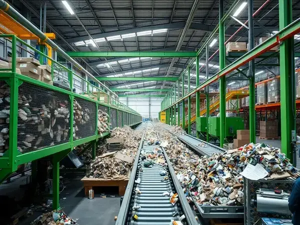 Warehouse sorting facility