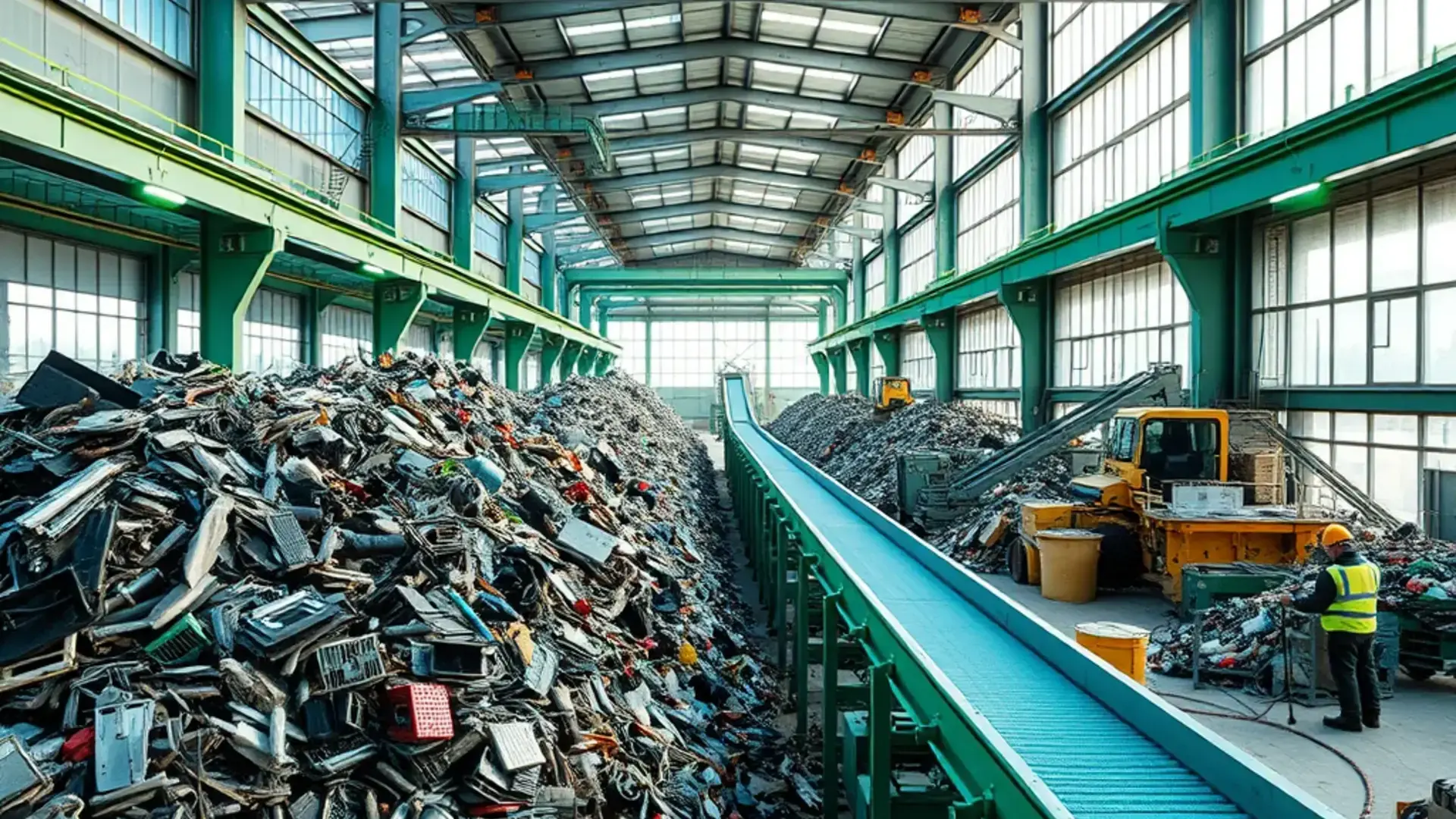 Industrial recycling facility
